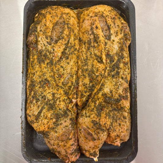 Marinated Boneless Chicken Spatchcock (900g+)