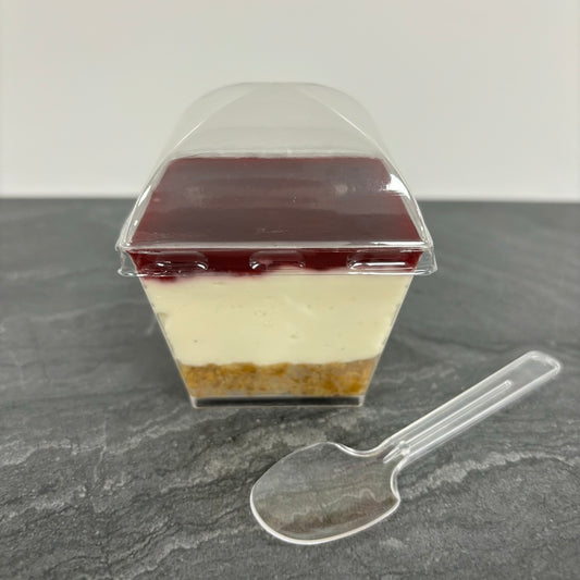 6 Morello Cherry Cheesecake Pots