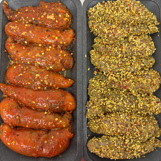 Marinated Chicken Goujons (300g+)
