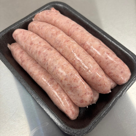 Farnsworths Thin Plain Pork Sausage (400g+)