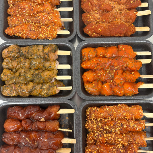 4 x Chicken Kebab (70g+ Each)