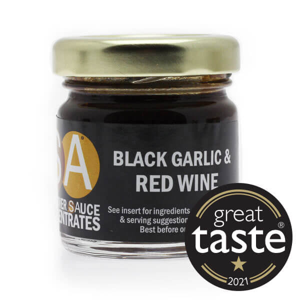 Black Garlic & Red Wine Sauce