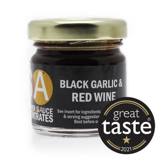 Black Garlic & Red Wine Sauce